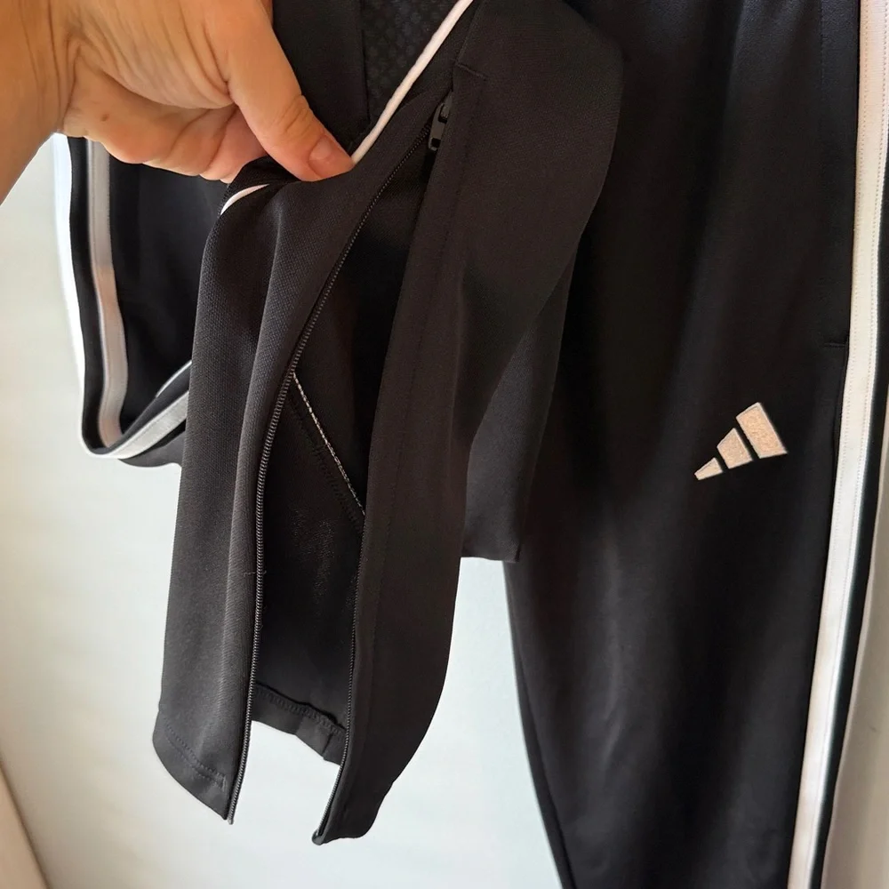 NWT Adidas Men's Tiro 25‎ Black Essentials Aeroready Football Track Pants